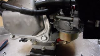 Honda GX120 Carb issues Install New Carburetor [upl. by Ijok]