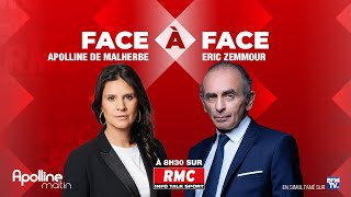 Linterview politique intégrale dEric Zemmour sur RMC [upl. by Dailey]