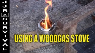 Woodgas Stove Practice Run [upl. by Cher]