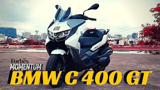 BMW C400 GT review  This BMW Motorrad creation is a guilty pleasure  Forbes India Momentum [upl. by Atinnek]