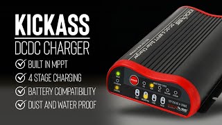 KickAss DCDC 25A Charger built in MPPT Solar Charge Controller  NEW [upl. by Sitruk]