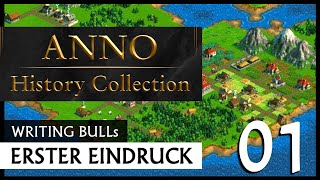 Erster Eindruck Anno History Collection  Anno 1602 01 Deutsch [upl. by Enniotna]