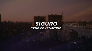 Siguro  Yeng Constantino Lyrics [upl. by Elenaj850]