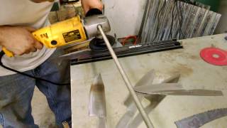 Angle Grinder Jig for knife making [upl. by Lairea115]