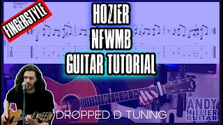 Hozier  NFWMB Guitar Tutorial Lesson Fingerstyle [upl. by Wileen]