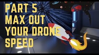 Drone AI Python 5  How to hack Tello drone to max speed [upl. by Karissa474]