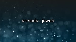 armada  jawab karaoke [upl. by Atte]