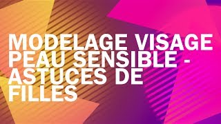 Modelage Soin peau sensible ✿ CAP esthétique [upl. by Aicitel]