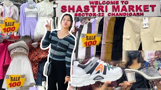 Chandigarh sector 22 Market  famous Shastri market Chandigarh  Latest Summer Collection [upl. by Oswell523]