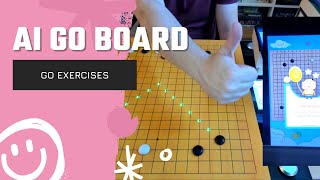 AI GoBadukWeiqi Board IZIS  Go Exercises [upl. by Einavoj]