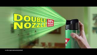 Baygon Max Double Nozzle Spray With 30 Wider Coverage  Baygon Nepal [upl. by Ciredec637]