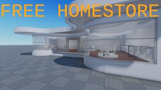 ROBLOX HOMESTORE SPEEDBUILD [upl. by Llirrehs]