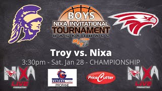 2023 Boys Nixa Invitational  Troy vs Nixa  CHAMPIONSHIP Game [upl. by Akenahs623]