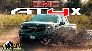 GMC Sierra 1500 AT4X AEV OFFROAD Review  Better than a RAPTOR [upl. by Adnarrim]