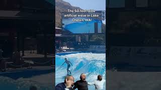 CITYWAVE USA  Surfing the LARGEST stationary wave in the WORLD shorts [upl. by Lambrecht]