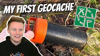 FINDING MY FIRST GEOCACHE  Avon Valley Trail 1 [upl. by Ajak]