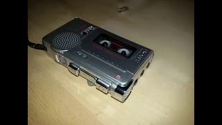 Microcassette tape recorder Sony M800V [upl. by Hans]