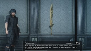 Final Fantasy XV  Onde encontrar quotBalmungquot a melhor Espada do jogo [upl. by Waxman]