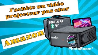 Jachète deux vidéo projecteurs pas cher sur Amazon test Wimius [upl. by Slosberg144]