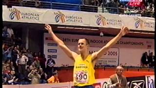 Stefan Holm 240m Indoor ECH Madrid 2005 [upl. by Jessy]