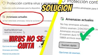 SOLUCION  Se han detectado amenzas ERROR de Windows Defender [upl. by Edac623]