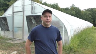 Full Tour  Aquaponic Greenhouse [upl. by Ivek406]