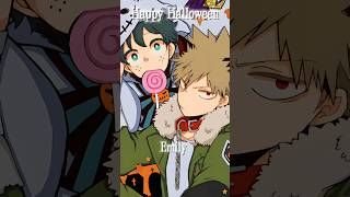 Happy Halloween🎃🍭anime mha bnha myheroacademia deku bakugou todoroki dabi halloween shorts [upl. by Aip984]