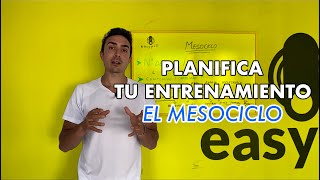 ✅Cómo planificar mi entrenamiento  El mesociclo [upl. by Coridon]