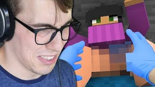 GIVING BIRTH TO A BABY IN MINECRAFT Make Me Suffer [upl. by Malissia]