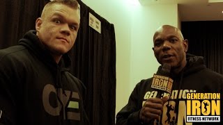 Dallas McCarver Interview At 25 Years Old Will McCarver Land First  Arnold Classic 2017 [upl. by Aufmann273]