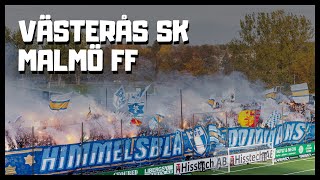 Västerås SK  Malmö FF  Invasion Västerås  2024 [upl. by Alegnave211]