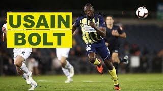 Usain Bolt Skills and Goals [upl. by Euqinim122]