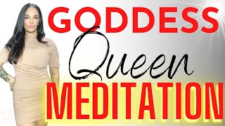 👑 GODDESS QUEEN MEDITATION  Law Of Assumption Guided Meditation  Kim Velez LMHC [upl. by Lemmy]