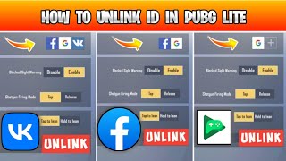 How to Remove  Unlink Google Account in PUBG Mobile Lite  Remove Your Google Account for PUBG [upl. by Greg]