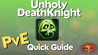 Unholy Death Knight The War Within Guide  TWW Season 1 [upl. by Forcier]