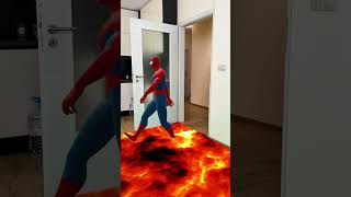 floor is lava Spider Man Venom Batman Game Overshots [upl. by Brand]