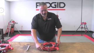 How To Use The RIDGID® 1224 Threading Machine [upl. by Nekciv650]