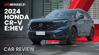 2024 Honda CRV RS eHEV Review  ZigwheelsPh [upl. by Gault]