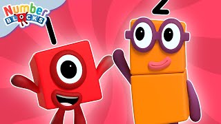 Another One  Full Episode  S1 E2  Numberblocks Level 1  Red 🔴 [upl. by Rotow]