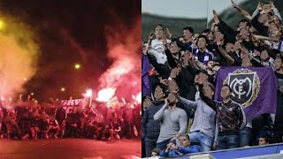 Boixos Nois Barcelona vs Ultras Sur Madrid  SpanishultrasTV [upl. by Rachael534]