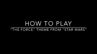 How to play the Star Wars Theme on Clarinet  Clarified [upl. by Alyat]