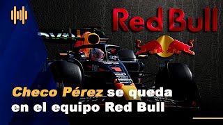 Checo Pérez no se va del equipo Red Bull por su contrato actual [upl. by Maggie]