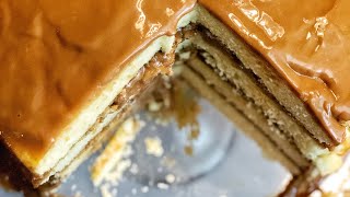 EASY OLD FASHIONED SOUTHERN CARAMEL CAKE [upl. by Yenial]