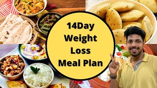 14 Day Meal Plan to Lose Weight Fast [upl. by Pittel]