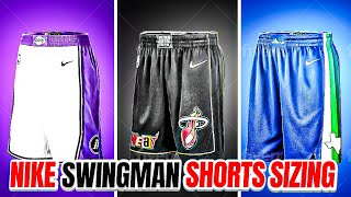 NIKE NBA SWINGMAN SHORTS SIZING [upl. by Moyer732]