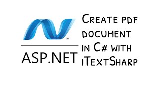 Lesson10  Create pdf document dynamically in c net using iTextSharp with sql server data [upl. by Zsolway881]