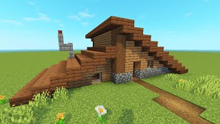 Minecraft Başlangıç Evi Yapımı [upl. by Ikila]