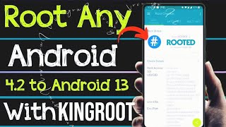 🔥How To Root Android Phone KingRoot Method 2023  Working In Android 12 11 10 9 [upl. by Shaughnessy]