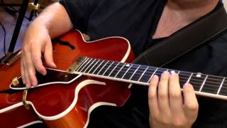 Wes Montgomery style thumb downup strokes  Jazz Guitar Lesson [upl. by Eetnom742]