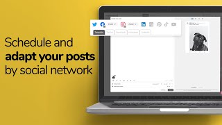 How to Schedule Social Media Posts on Metricool 📅 [upl. by Nipsirc641]